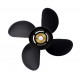 Propeller Mercury 25 to 60HP 2-Stroke and 4-Stroke 10.3 X 13 - 4 blades