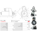 Starter Chevrolet AVEO / KALOS Saloon (T250, T255)_1