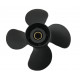 48-8M8026625 Propeller Mercury 9.9 to 25HP 2-stroke and 4-stroke 10.6 X 12 4 pales