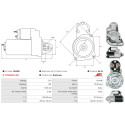 Starter Mitsubishi PAJERO SPORT I (K7_, K9_)_1