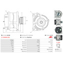 Alternator Nissan PRIMASTAR Platform/Chassis (X83)_1