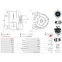 Alternator Nissan CABSTAR (F22, H40)_1