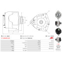 Alternator Vauxhall Astra J GTC_1