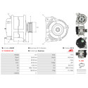 Alternator Skoda FABIA II Combi (545)_1
