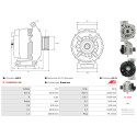 Alternator Vauxhall Combo_1