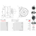 Alternator Mitsubishi PAJERO II Canvas Top (V2_C, V4_C)_1