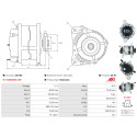 Alternator Daihatsu ROCKY Hard Top (F7, F8)_1